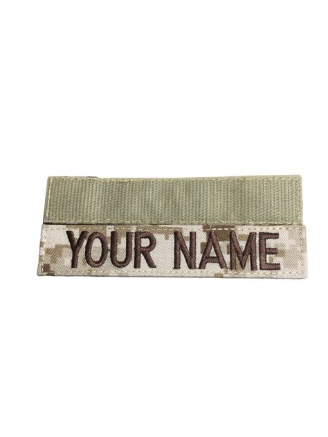 Buy Customized Name Tape With Fastener Or Sew On Acu Multicam Ocp