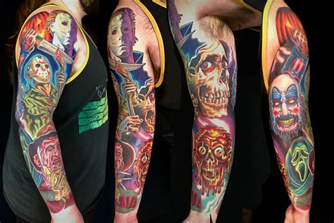 Horror Tattoos Visions Tattoo And Piercing