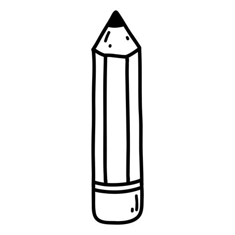 Hand Drawn Cartoon Doodle Of Pencil Vector Sketch Illustration Of