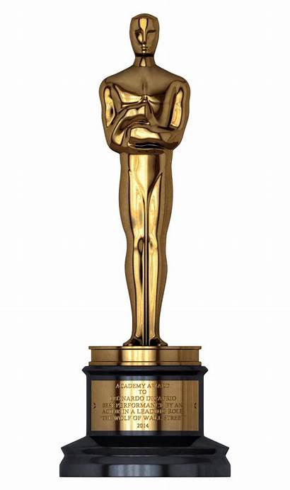 Award Statue Academy Clipart Awards Transparent Oscars