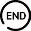 End Svg Png Icon Free Download 391409  OnlineWebFontsCOM