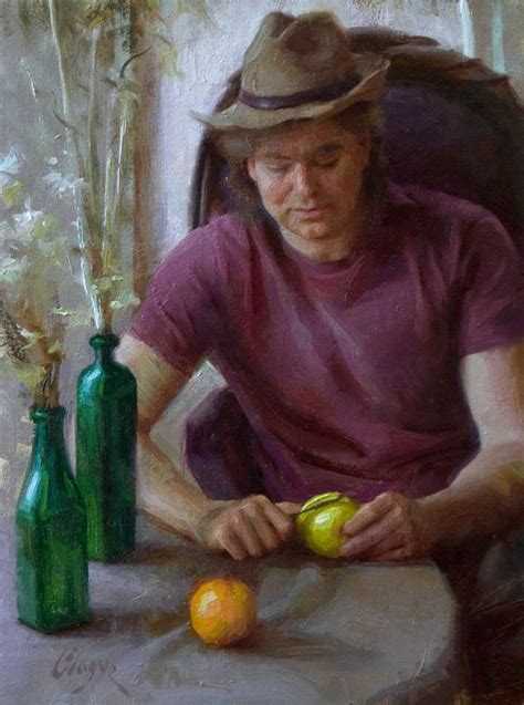 Adam Clague Home Impressionist Painter Portrait Art