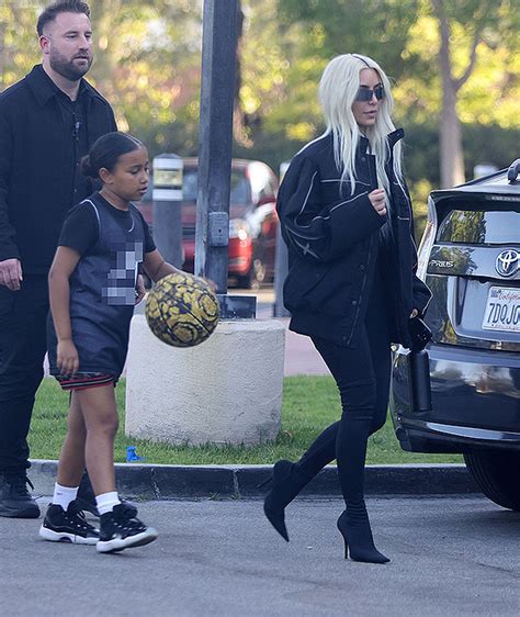 North West Uses Versace Basketball With Kim Kardashian Photos