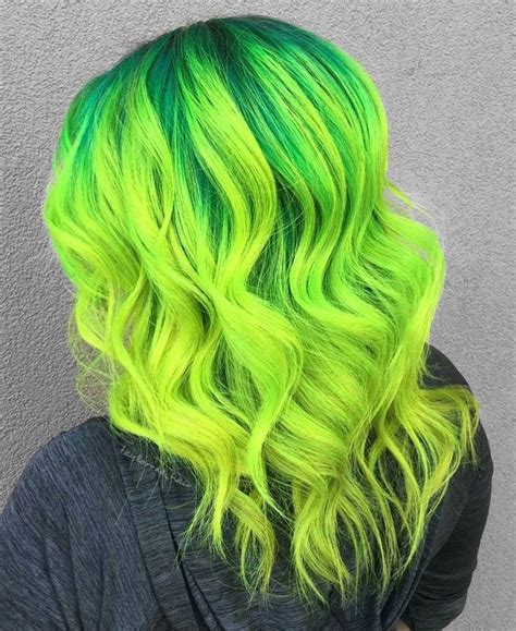 Vivid Hair Color Green Hair Colors Pretty Hair Color Hair Dye Colors Hair Inspo Color Dark