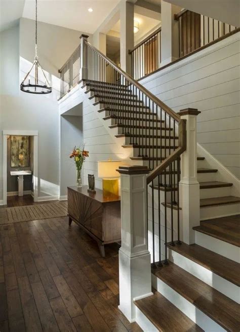 New Unique Indoor Wood Stairs Design Ideas You Never Seen Before 44