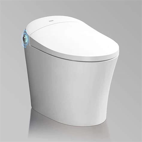 Horow 1 Piece 1127 Gpf Dual Flush Elongated Toilet In White Seat