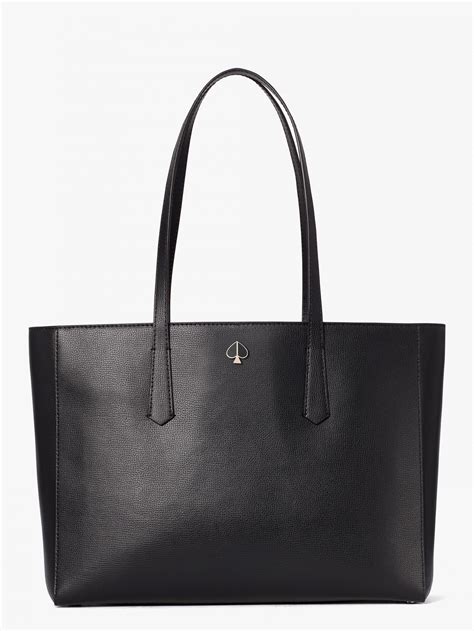 Molly Large Work Tote Black Womens Kate Spade Totes Avtechn