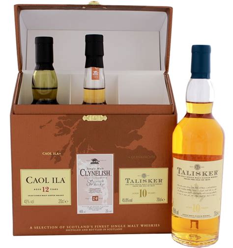 The Classic Malts Collection Coastal 3x200ml Luxurious Drinks