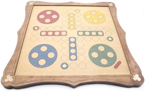 Ludo Traditional Wooden Board Game Heritage Games Traditional Games