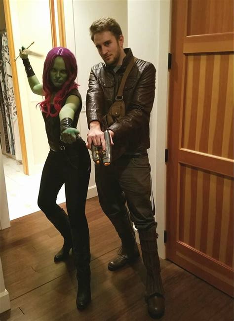 Gamora And Starlord From Guardians Of The Galaxy Couplescostumes
