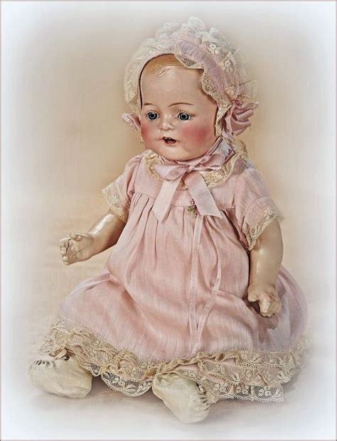 Vintage Baby Doll In Original Clothing Antique Dolls Vintage Dolls