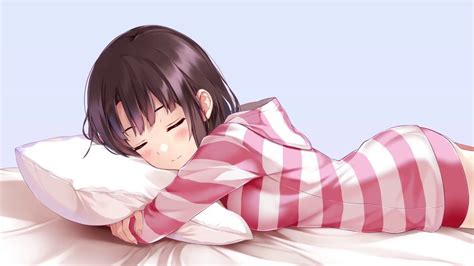 Sleeping Anime Girl Aesthetic Wallpapers Wallpaper Cave