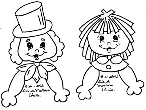 Personagens De Monteiro Lobato Para Imprimir