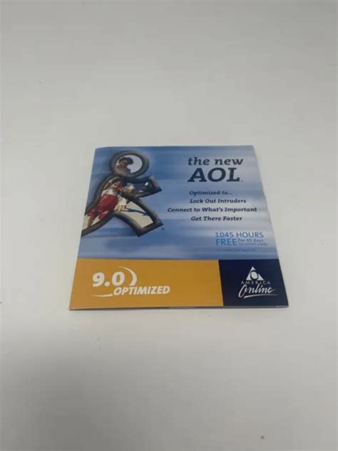 Vintage Andaoland 90 Optimized Disc Cd Disk America Online Collectable New