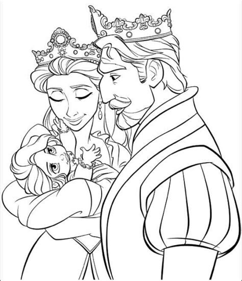 DIBUJOS PARA COLOREAR DE RAPUNZEL BEBE - Imagui