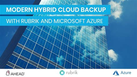 Datastor shield™ hybrid cloud backup software free download. Modern Hybrid Cloud Backup with Rubrik and Microsoft Azure ...