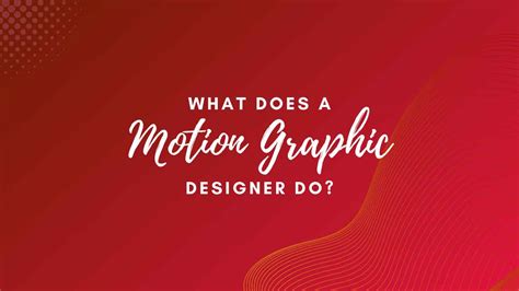 What Does A Motion Graphic Designer Do Level Up Studios