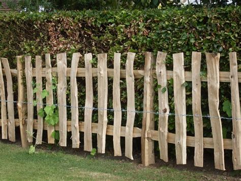 Rustic Picket Fencing Say It With Wood