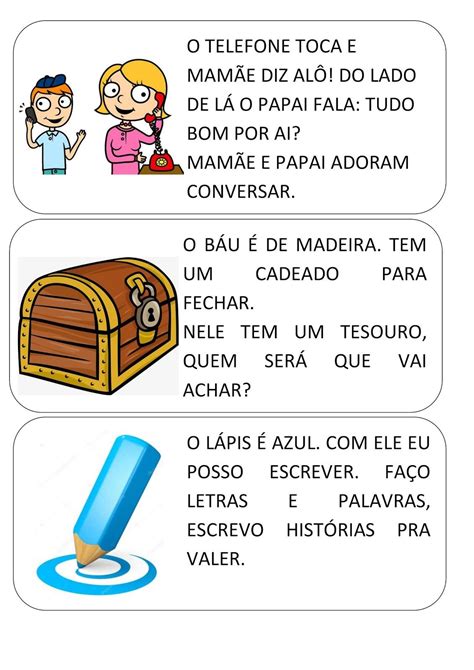 Textos Para Leitura E Diagnósticos Na Alfabetização Learn Brazilian
