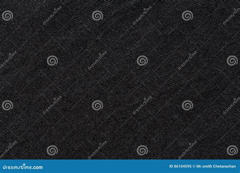Black Color T Shirt Texture Stock Image Image Of Detail Fabric 86104595