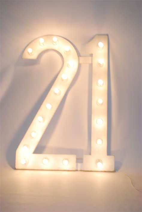 21 could have been a fascinating study had it not supplanted the true story on which it is based with mundane melodrama. Large Number 21 (with bulbs / on stand) - 1.4m High x 1m Wide | Theme Prop Hire