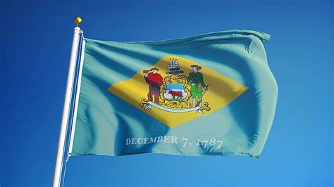 Delaware State Flag Worldatlas