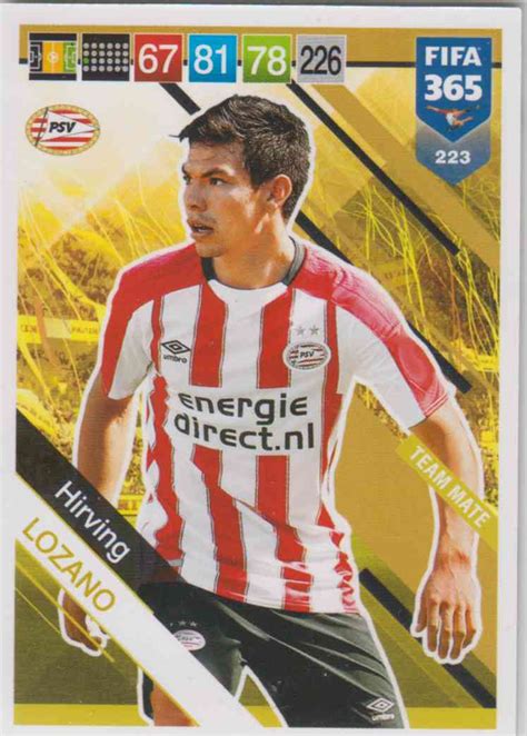 The world top fifa coins online store. Adrenalyn XL FIFA 365 2019 - 223 Hirving Lozano (PSV ...