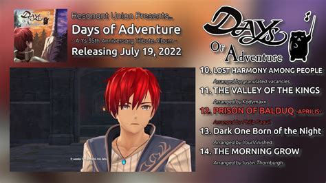 Pv3 Days Of Adventure A Ys 35th Anniversary Tribute Album Youtube