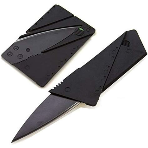 10 Pack Credit Card Knife Folding Blade Knife Pocket Mini Wallet