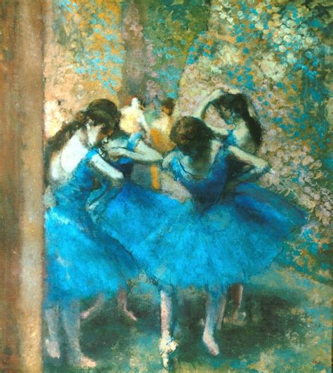 Edgar Degas Blue Dancers 1899
