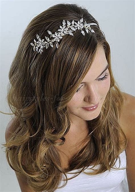 Cool 46 Beautiful Wedding Hair Down Style Ideas With Headband More At