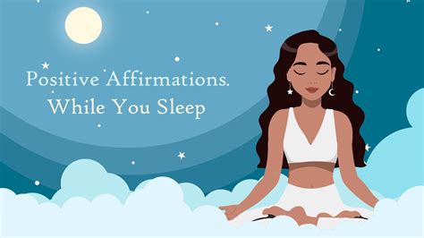 Sleep Meditation Positive Affirmations While You Sleep Youtube