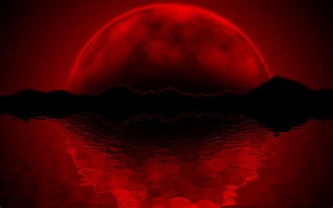 Red Moon Wallpapers Wallpaper Cave