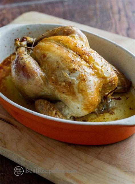 One pan roasted chicken and potatoes. How to Oven Roast Whole Chicken | Baked whole chicken ...