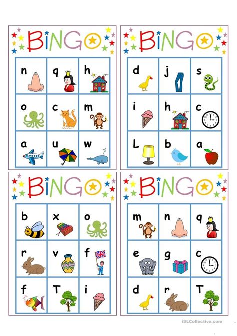 Alphabet Bingo Free Printable Stay At Home Mum