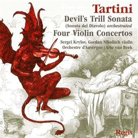 Giuseppe Tartini Devils Trill Sonata Violin Sonata In G Minor