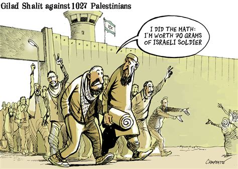 Israeli Soldier To Be Freed Globecartoon Political Cartoons