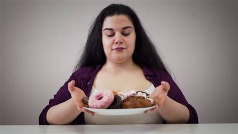 Portrait Of Hungry Caucasian Fat Woman Stock Footage Sbv Storyblocks