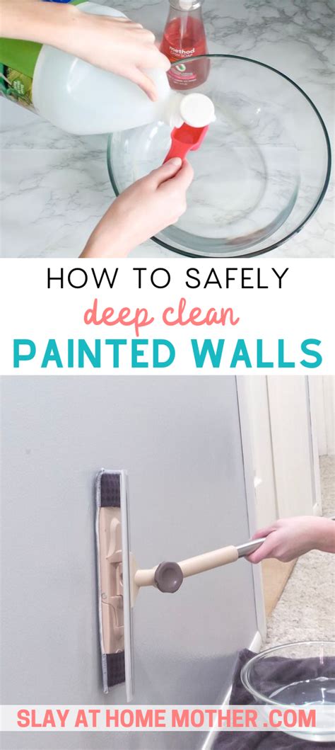 How To Wash Walls Homemade Wall Cleaner Recipe Cleaning Walls Washing Walls Diy Cleaning