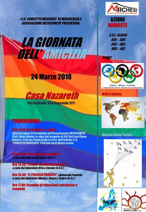 Jul 30, 2021 · il 30 luglio è la giornata internazionale dell'amicizia! Giornata dell'Amicizia e dell'Accoglienza 24/03 e 28/04 | Flickr