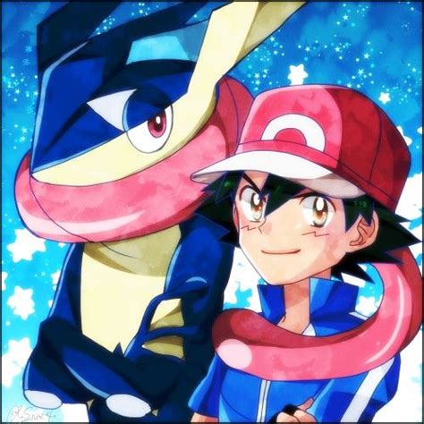 Ash And His Greninja Pokemon Kalos Ash Pokemon Pokemon Fan Anime Naruto Manga Anime