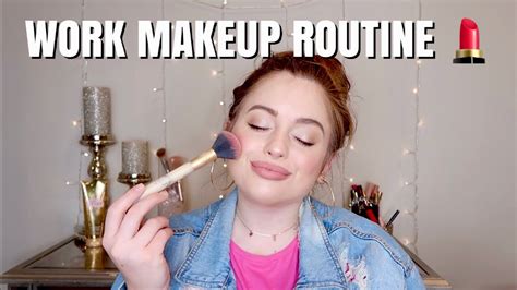 Quick And Easy Daily Makeup Routine For Work Youtube