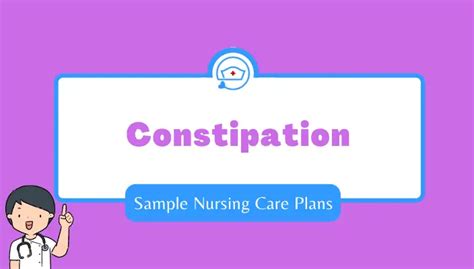 Sample Constipation Nursing Care Plan