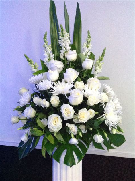 Fresh Flower Arrangement For Adelaide Wedding Reception Decoration
