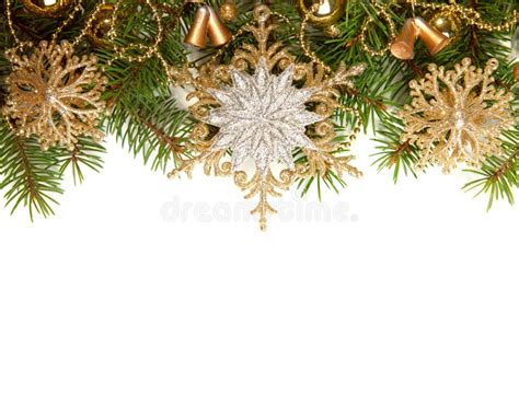 Christmas Border Stock Image Image Of Retrospect Paper 34744617