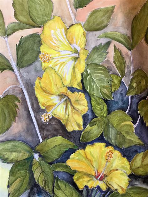 The First Of May Floral Art Art Original Watercolors