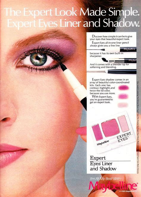 Flickrpqd7r6q Maybelline 1985 80s Eye Makeup 80s Makeup