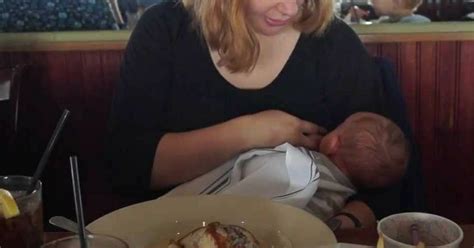 mother s hilarious reaction to being told to cover up while breastfeeding goes viral