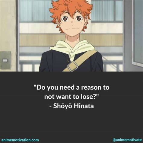 Сёё хината / shouyou hinata. 17 Inspiring Haikyuu Quotes About Teamwork & Self Improvement