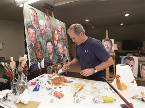 George W Bush Publishes Book Of His Paintings Of Veterans Artnet News